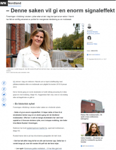 NRK: - Denne saken vil gi en enorm signaleffekt